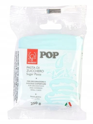 Levně Cukrová hmota Cukrová hmota Pasta Di Zucchero Pop Azzurro Confetto