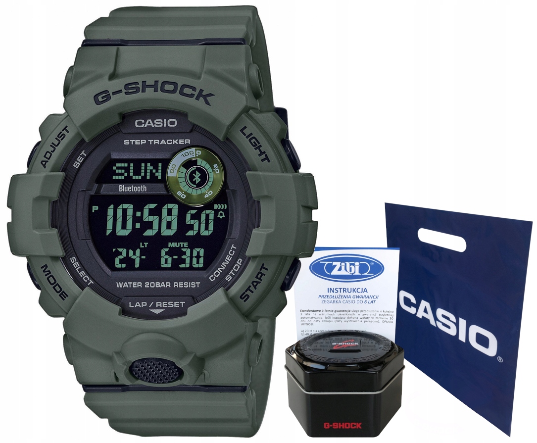 Casio pánské hodinky G-squad Bluetooth Connected