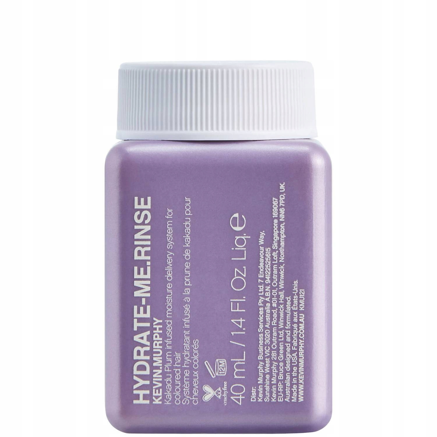 Kevin Murphy , Hydrate-Me Rinse, vlasový kondicionér, pro hydrataci, 40 ml