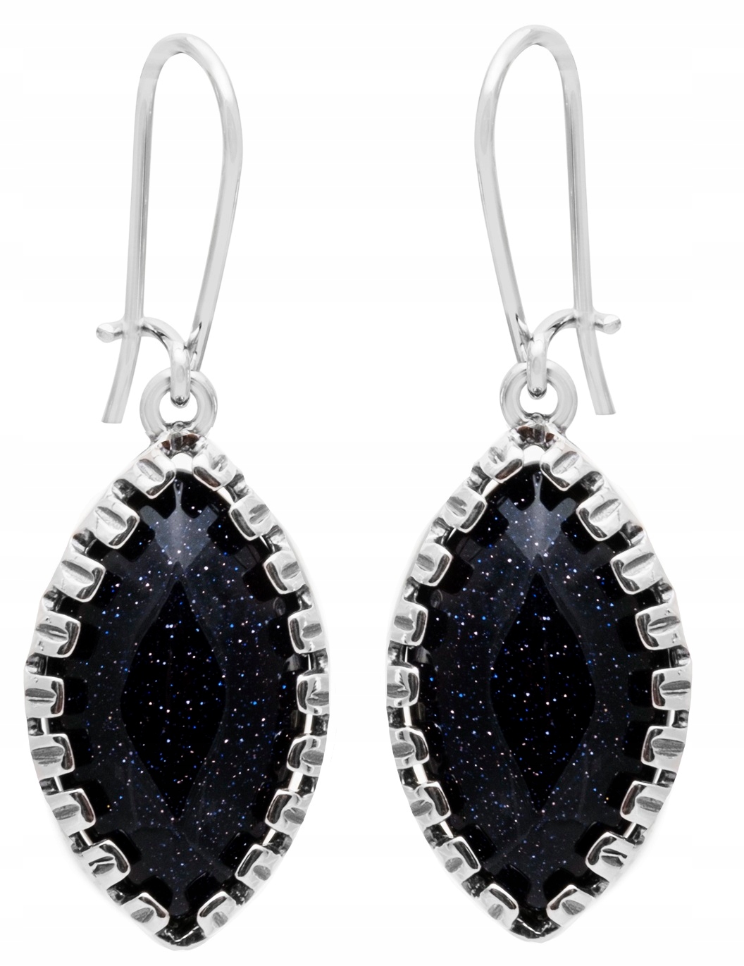 Krásné Stříbrné Náušnice Kairská Noc Dárek