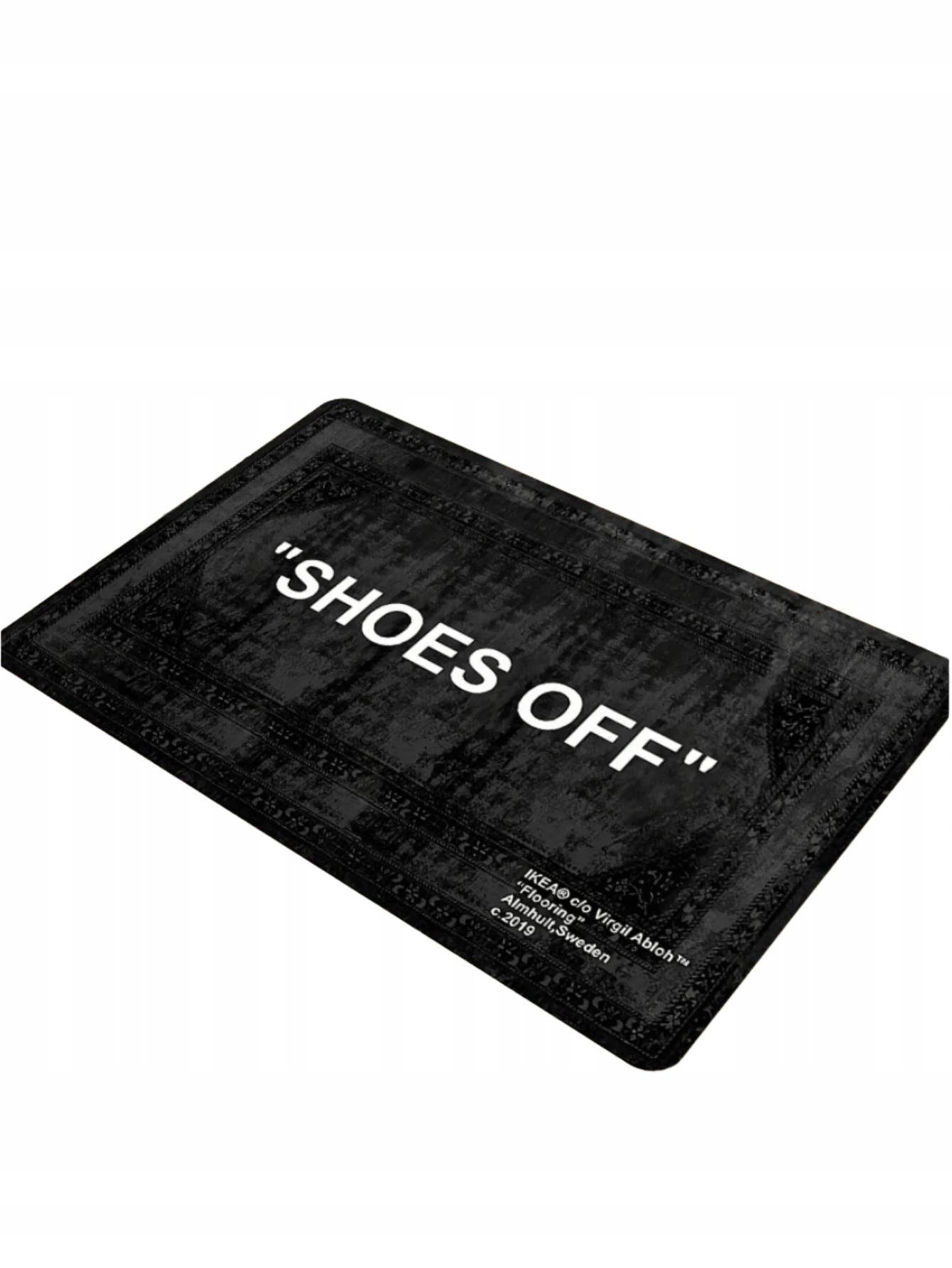 Shein Černá Stěračka Nápis 32D S07__40X60
