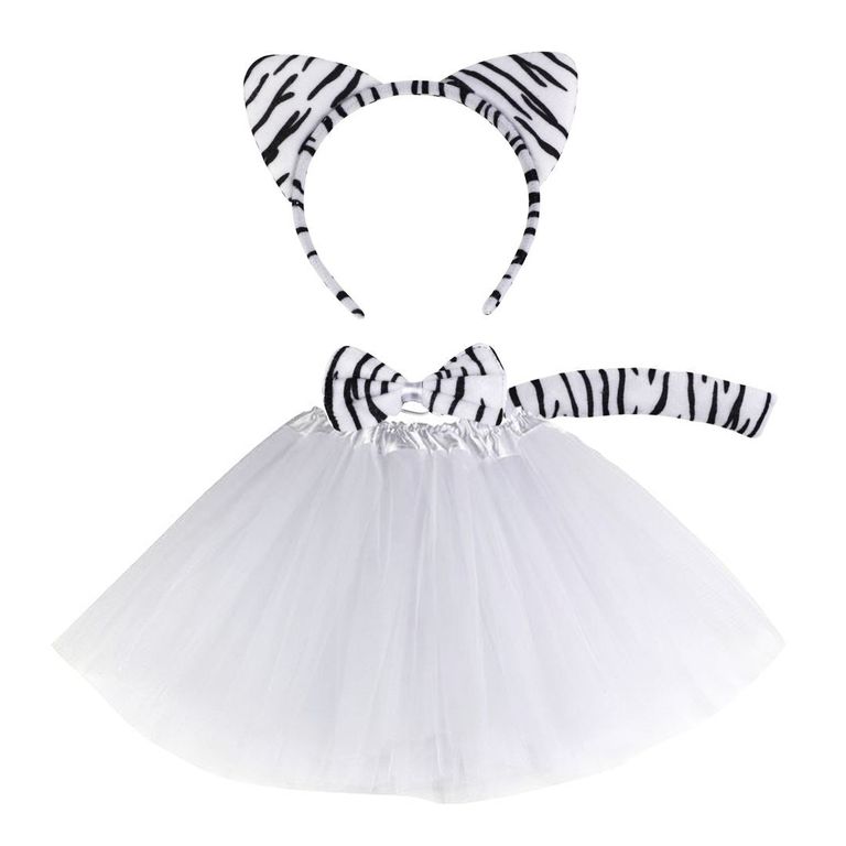 

Zebra Strój Przebranie Spódniczka + Opaska