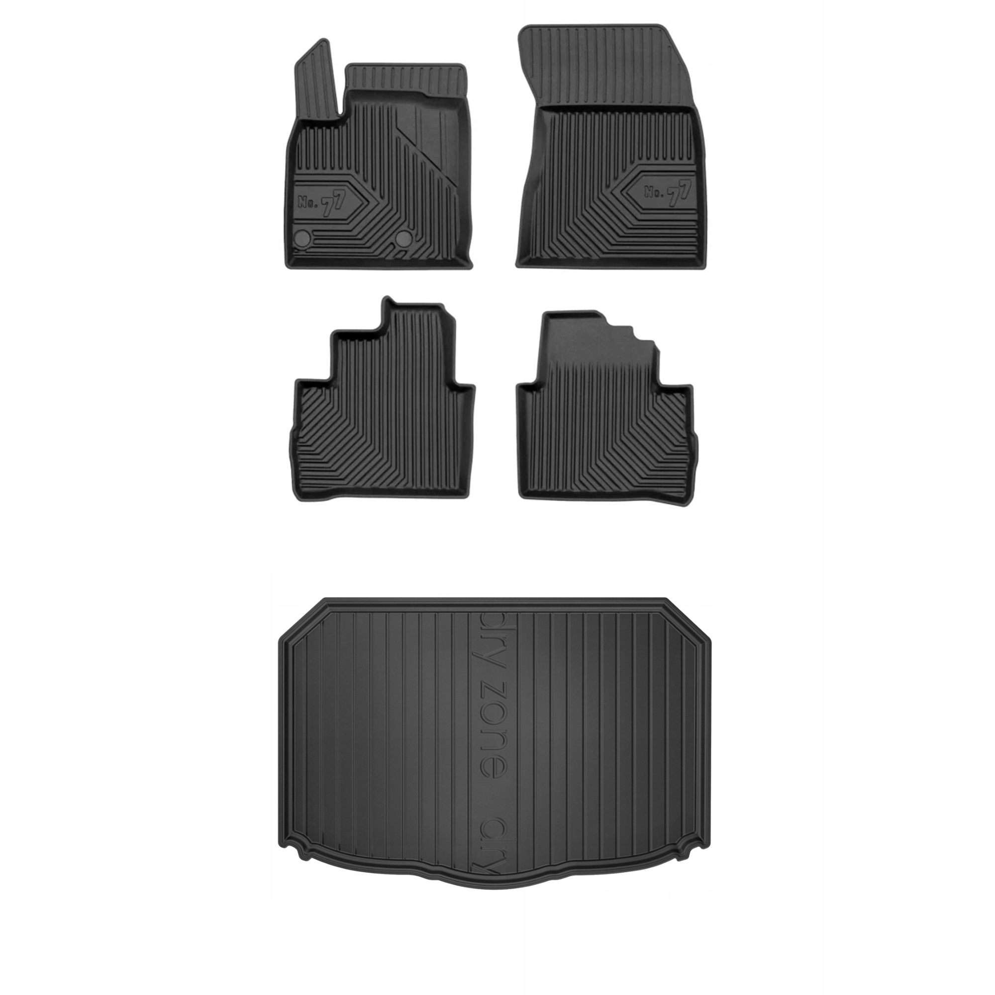 Gumová sada 77+Dryzone pro Nissan Qashqai III od roku 2021