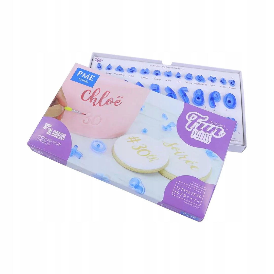 Levně Pme Sada formiček pro vytváření nápisů