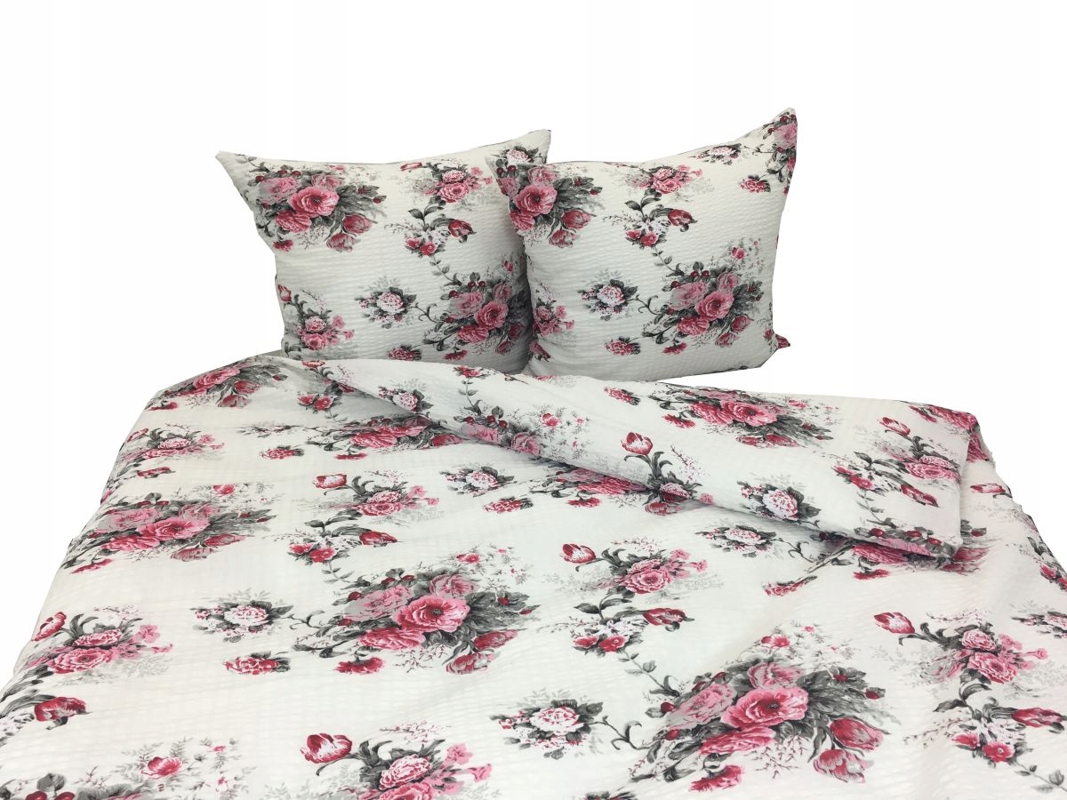 Pościel z kory 160x200 lux 2562 kwiaty