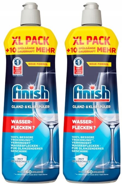

Finish Nabłyszczacz do Zmywarek 2x800ml Niemcy