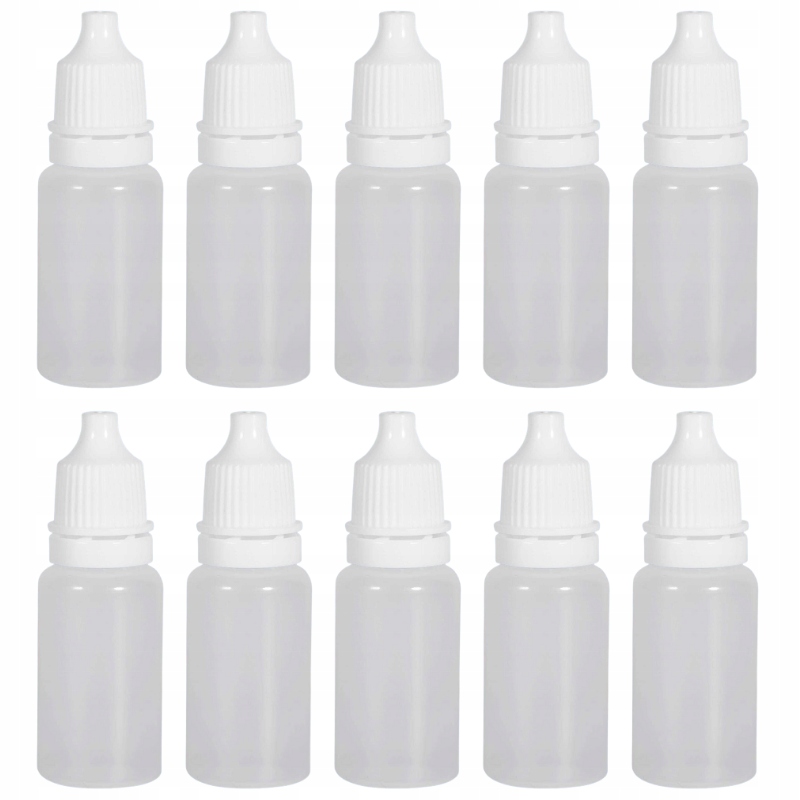 

Butelka buteleczka plastikowa z dozownikiem zestaw