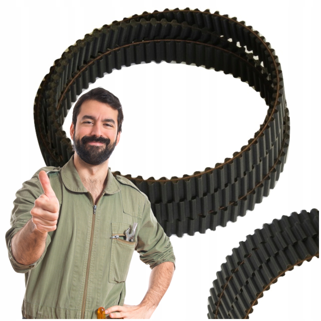 Pasek Zębaty Castel Garden Pas Honda 225 Zębów TC122 Dwustronne Uzębienie