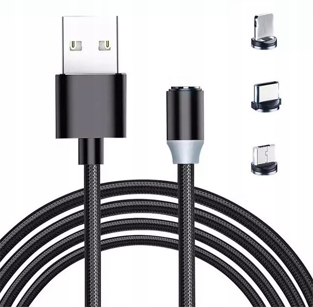 

Kabel Magnetyczny Ładowarka Do Apple Micro Usb C