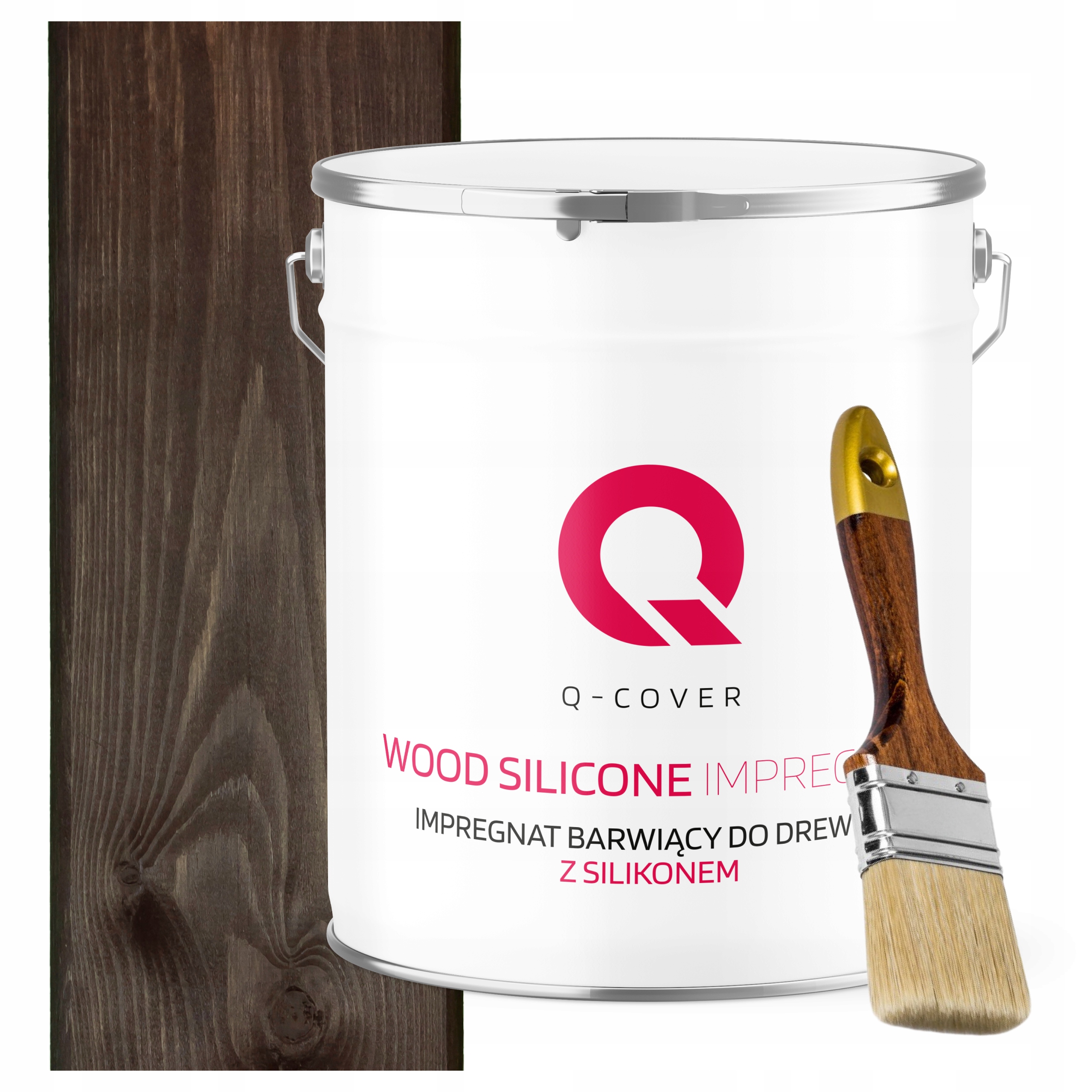 Impregnace Na Dřevo Extra Barva Se Silikonem Chron Palisander 5 L Uv Štětec