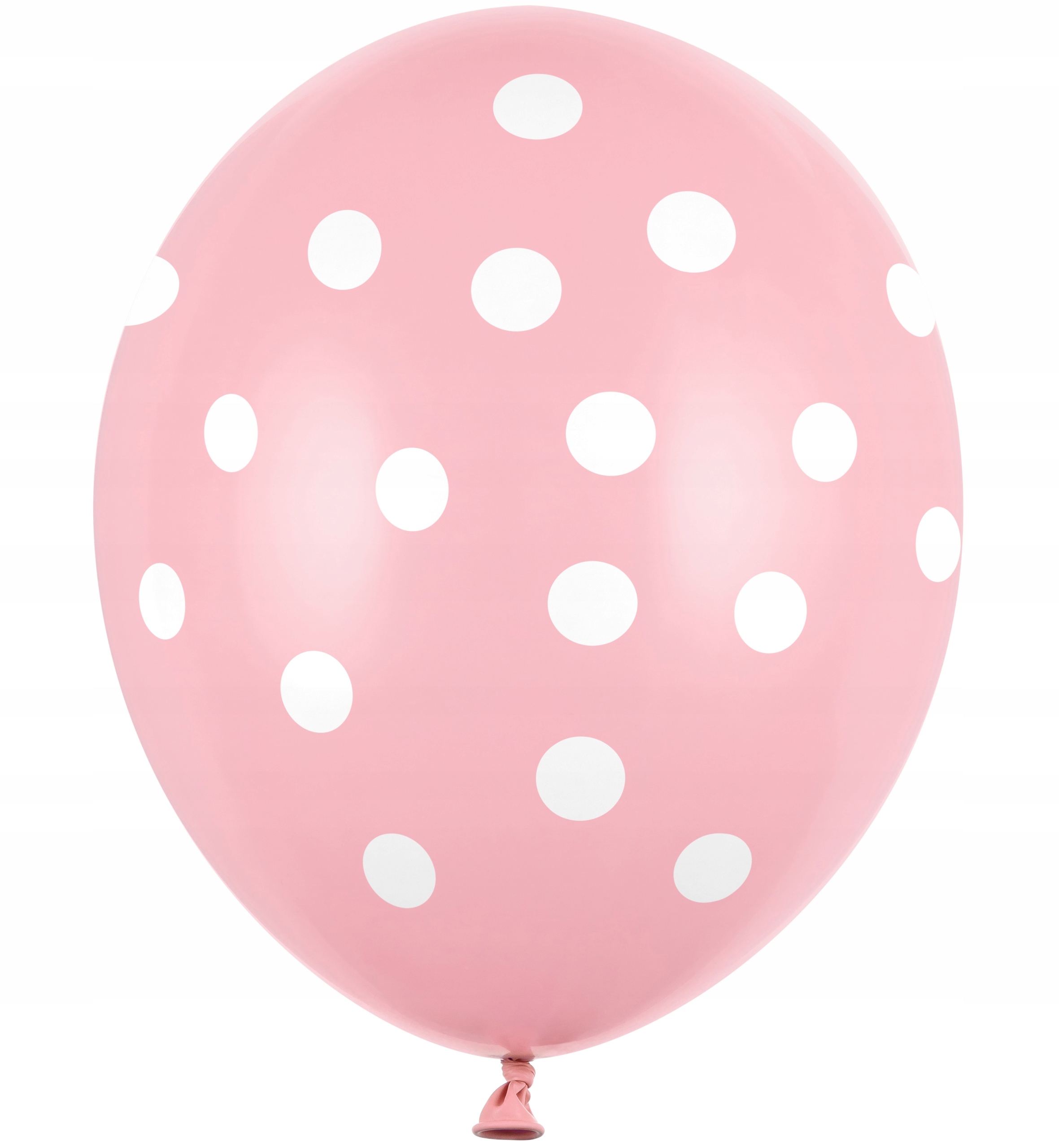 BALONY ZESTAW GROCHY groszki różowe 6szt 30cm Wypełnienie powietrze lub hel