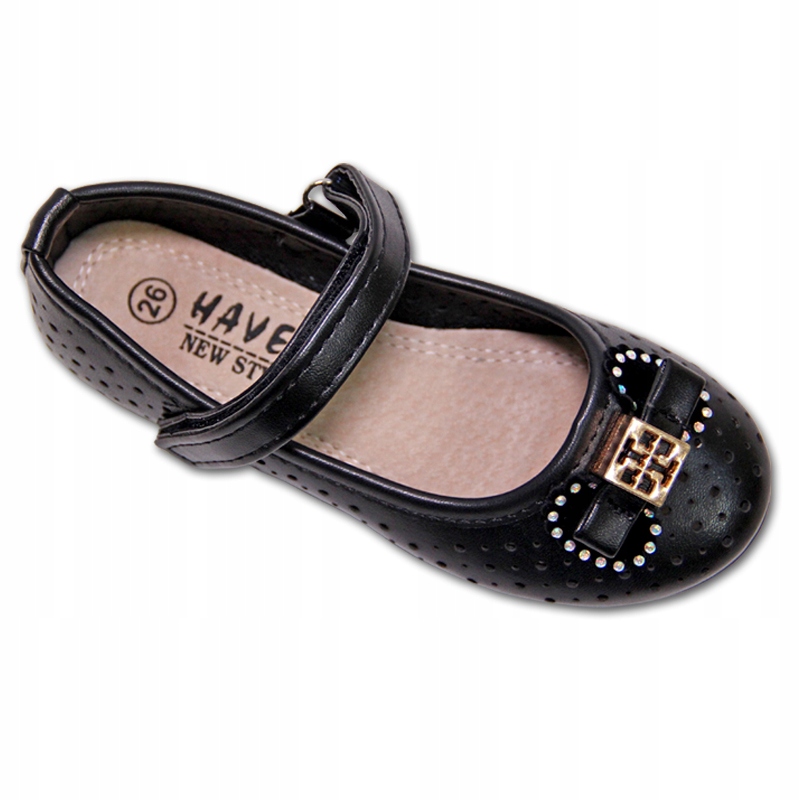 Ażurowe balerinki pantofelki wizytowe r.23/13,5cm Marka Inna marka