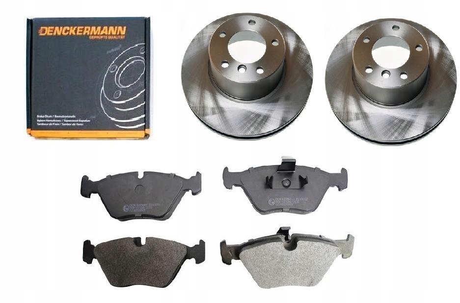 Kotouče Brzdové Bmw 5 E39 Přední Sada 296 MM