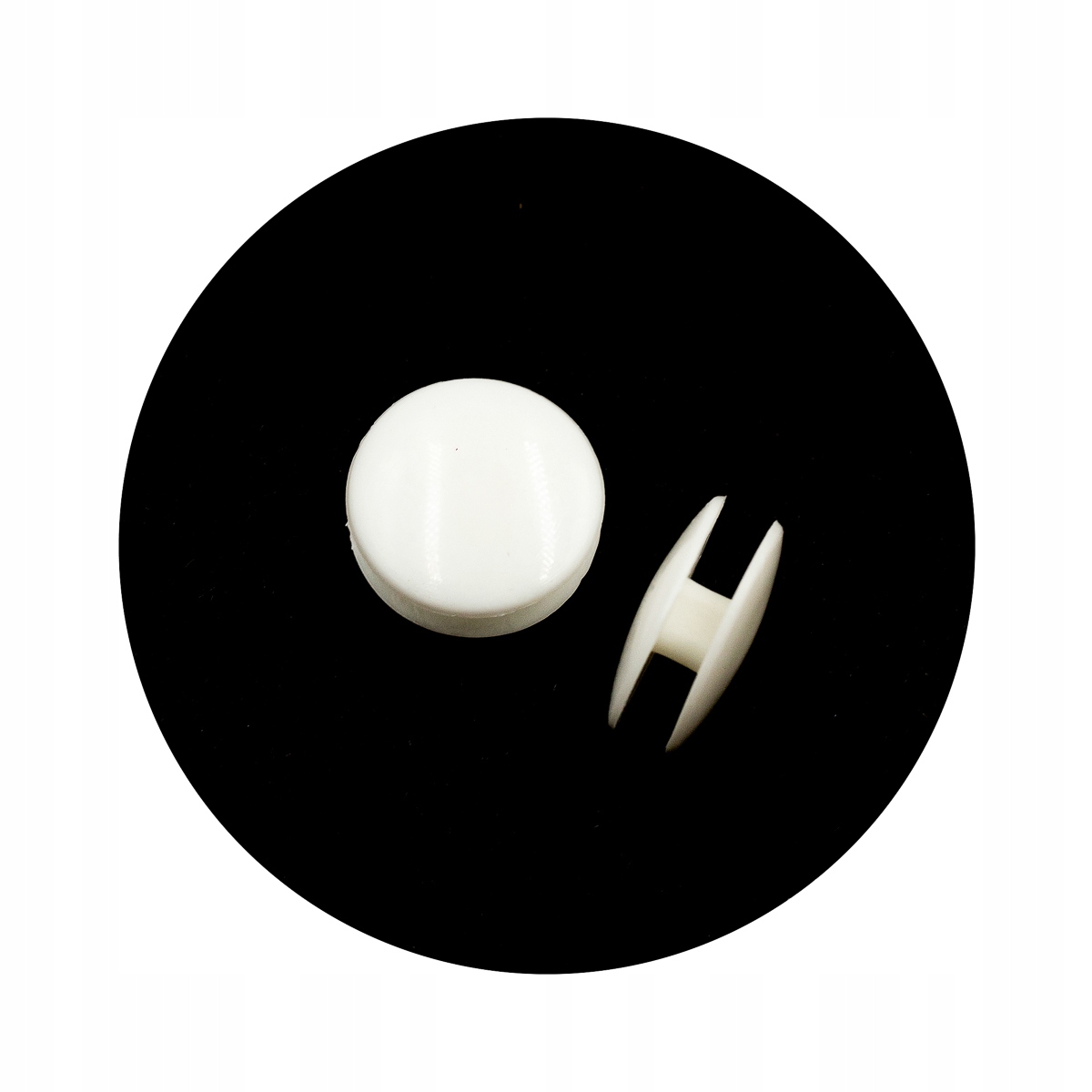 Knoflíky na povlečení plastové bílé 19mm/500ks