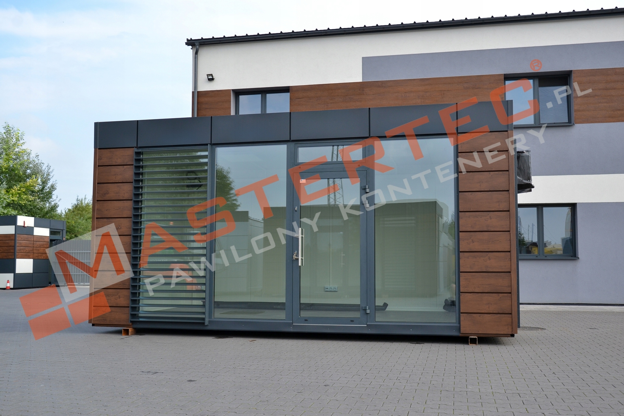 Całoroczny Kontener Biurowy Pawilon Handlowy Mastertec.pl CENA BRUTTO !!!! Wysokość 3 m