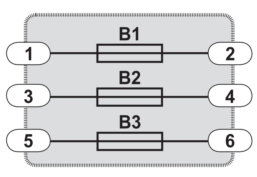 MODUŁ BEZPIECZNIKOWY TRÓJFAZOWY BZM-03 Zamel Model Exta