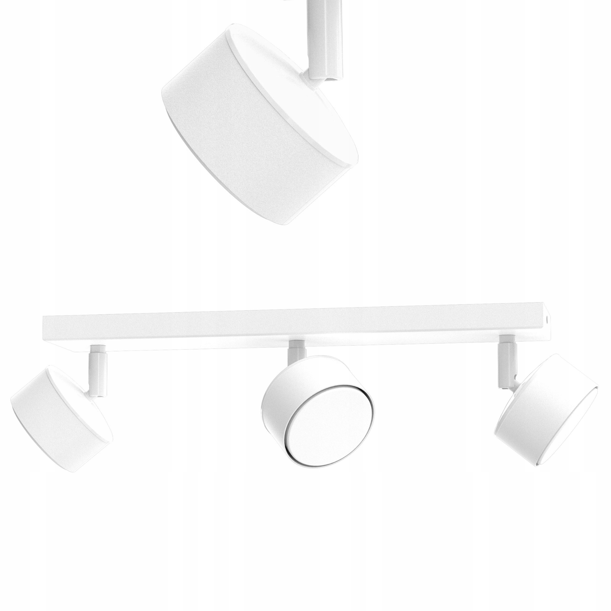 Stropní Svítidlo Stropní Led Reflektor Bílý GX53 Polská Moderní Lampa 3-BODOVÁ