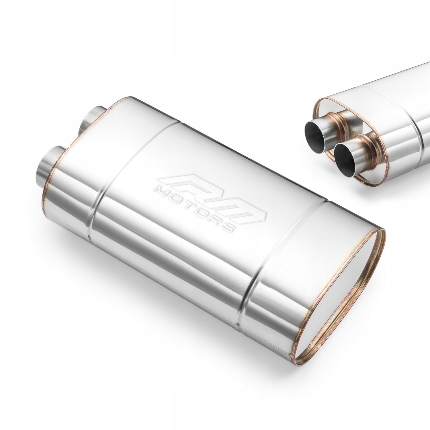 E010/70/400 - Универсальный эллиптический глушитель E010 400 мм 70 мм