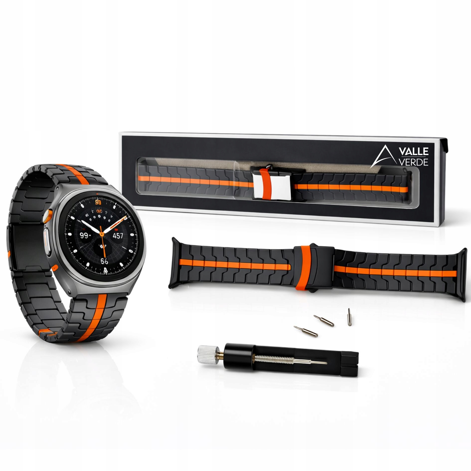 Titanová Náramoková Páska Premium Pre Samsung Galaxy Watch Ultra 47 mm, ľahká