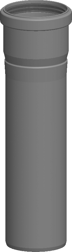 

Rura 1m Pp polipropylen fi 60 L1000 komin kondens