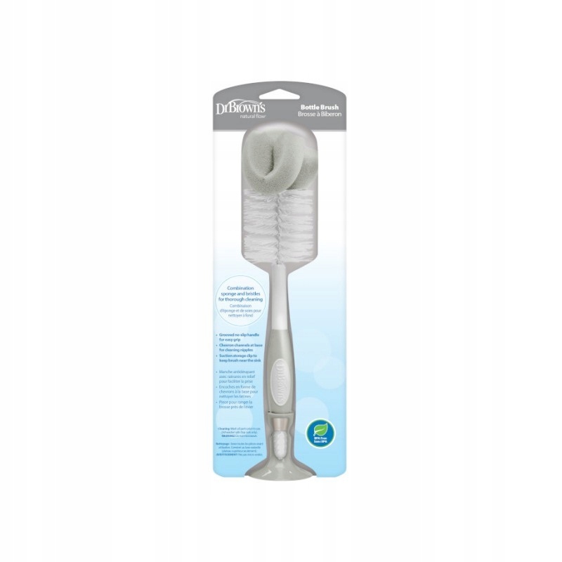 Szczotka do czyszczenia butelek szara DR BROWNS EAN (GTIN) 0072239326503