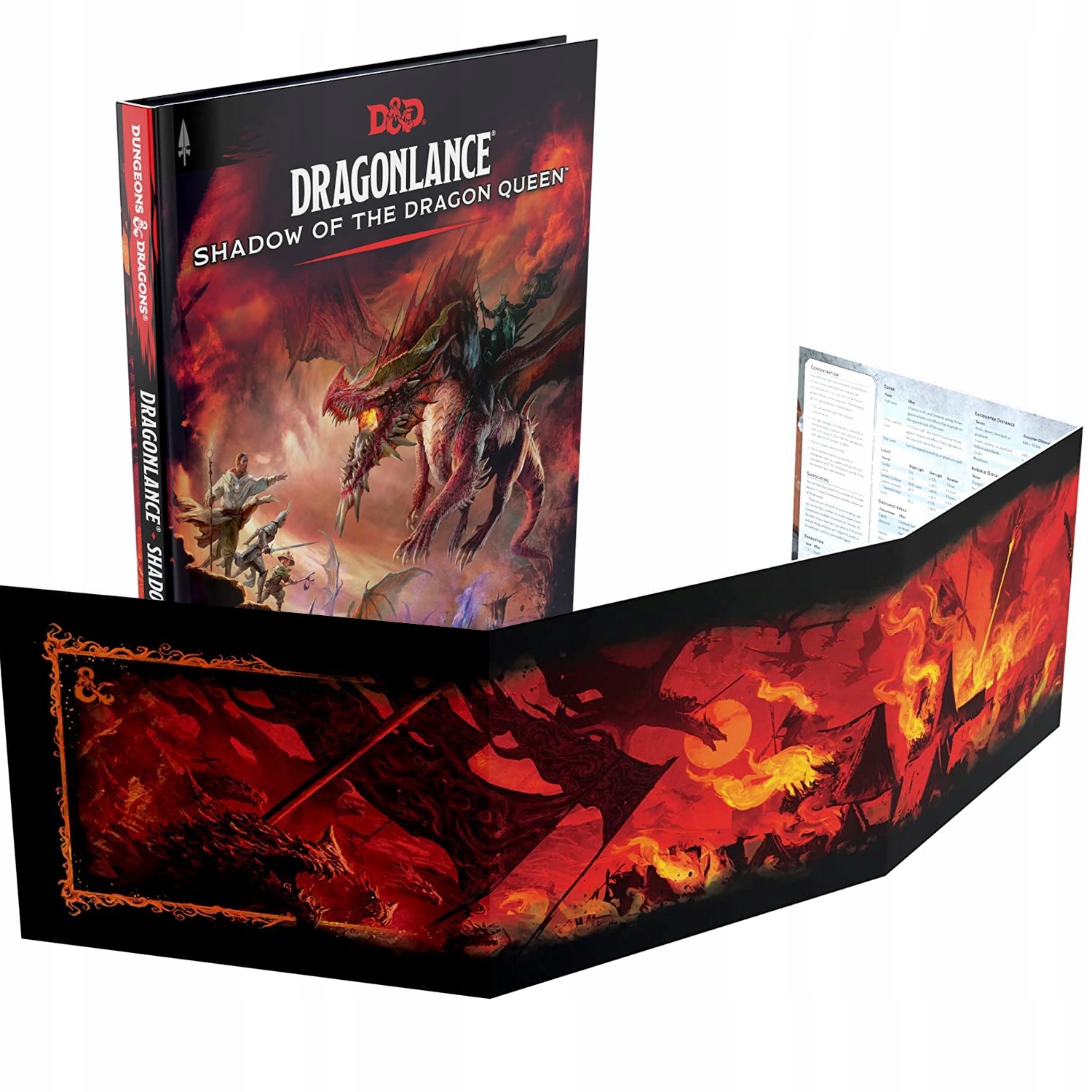 ZESTAW DUNGEONS AND DRAGONS 5 DRAGONLANCE SHADOW OF THE DRAGON QUEEN DELUXE