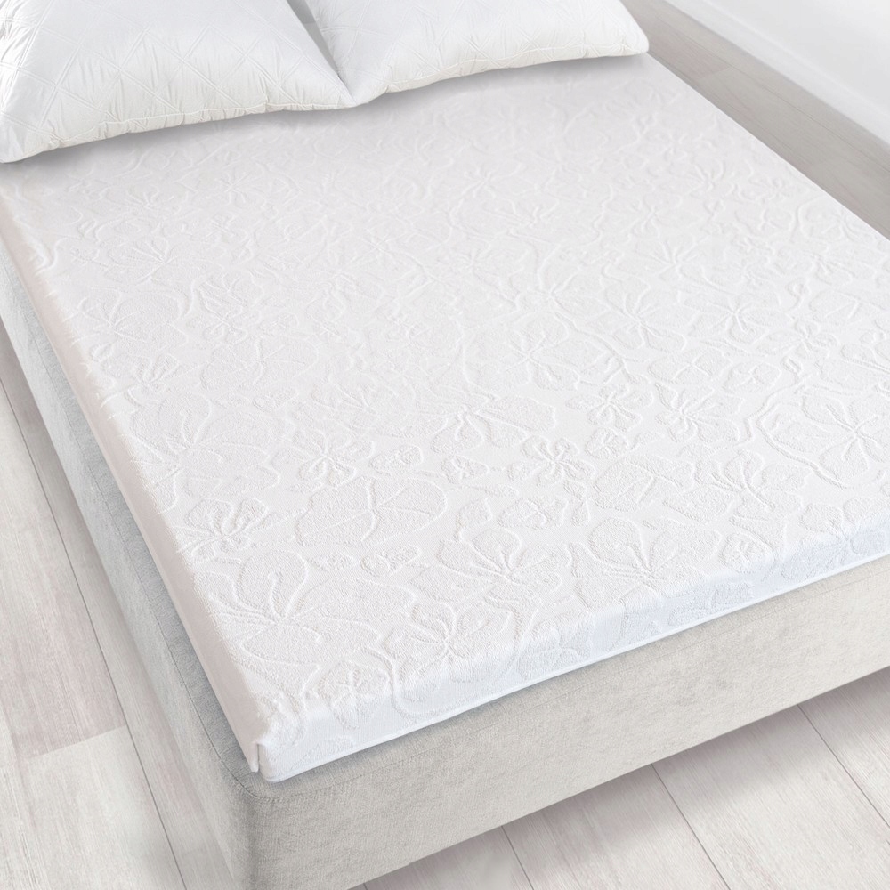 Froté prostěradlo bez gumičky 150x205 bílé Tulipán Zwoltex