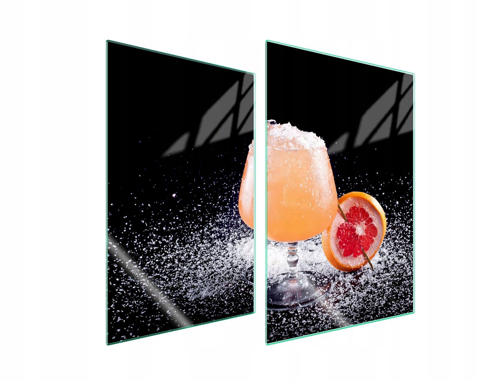 7v1 Skleněná ochranná deska na sporák 2x35x52 Drink