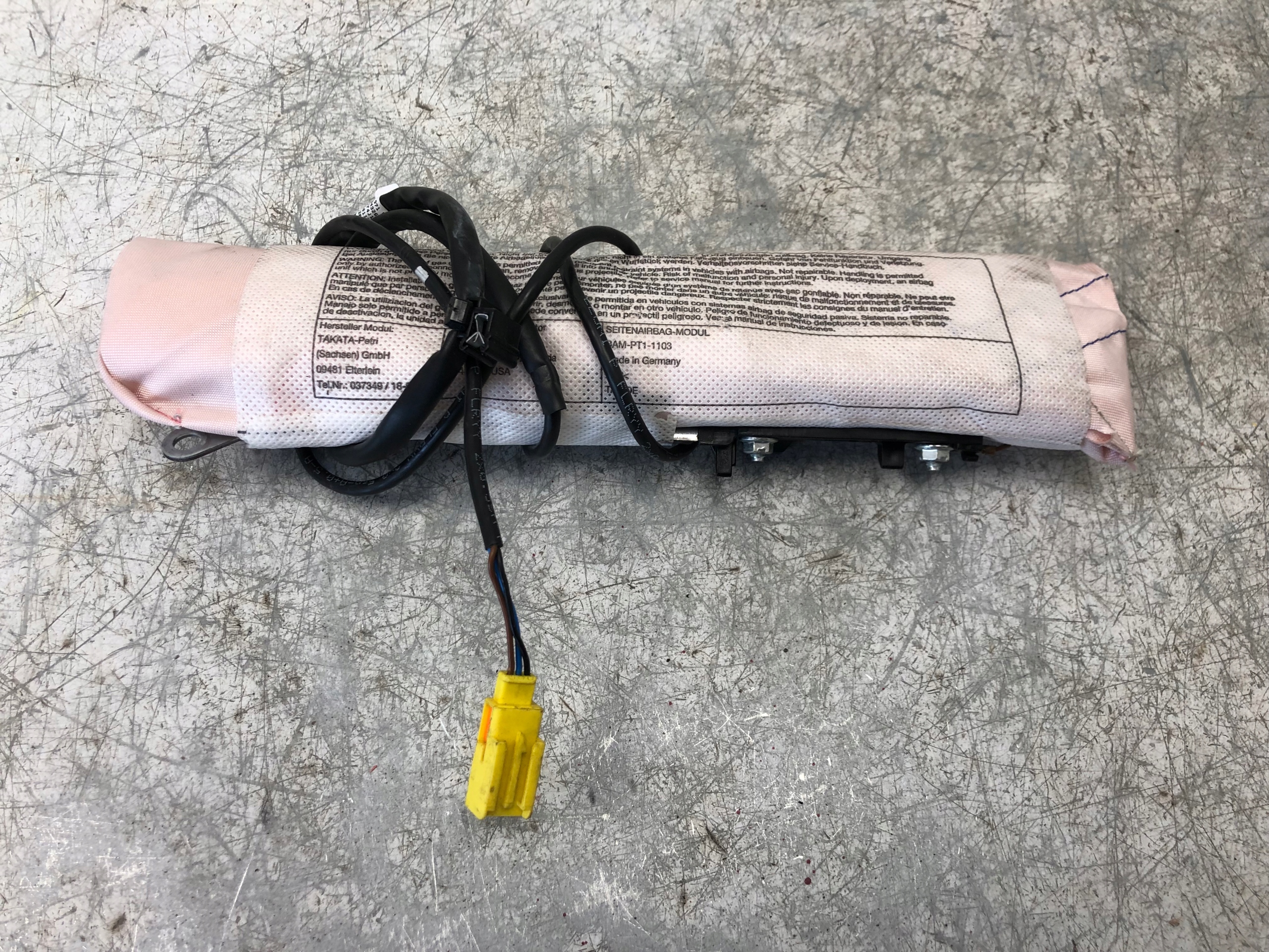 airbag airbag seat left front AUDI A5 COUPE