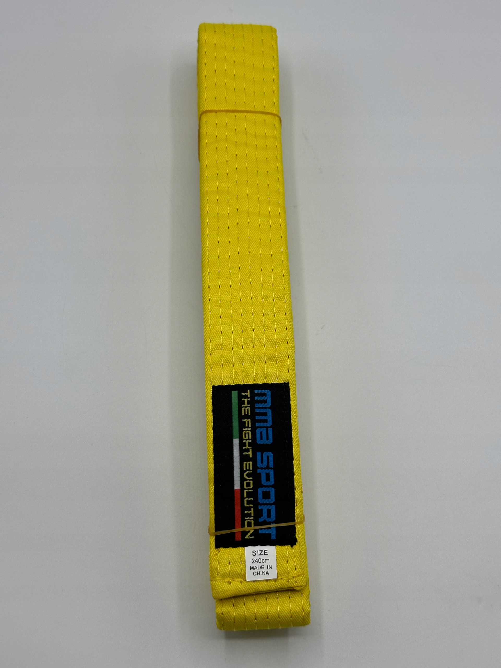 PAS DO KIMONA PASY KARATE JUDO AIKIDO 240 cm zółty Marka inna