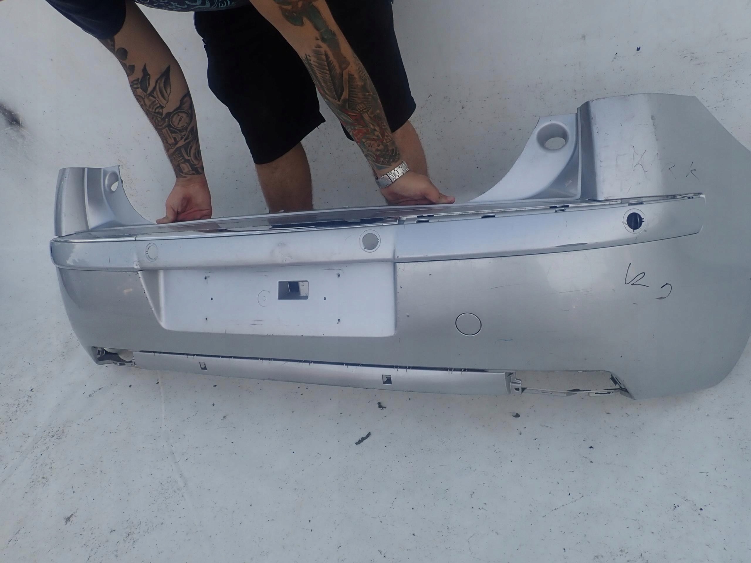 CITROEN C4 and 03-09 5D bumper rear part rear CHROM PDC