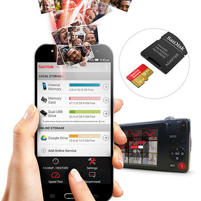 Karta microSD Extreme 32GB SanDisk 100MB/s adapter Format karty microSD