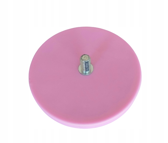 UCHWYT MAGNETYCZNY NEODYMOWY C31 GUMA- RÓŻOWY