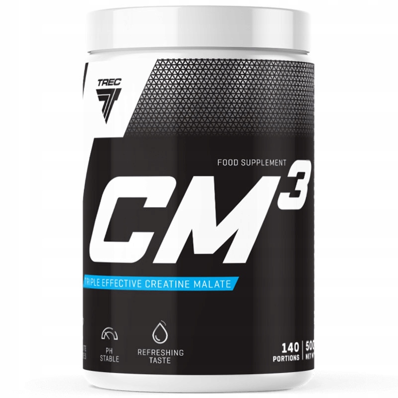 Trec CM3 Powder 500 g Síla Energie Jablečný Kreatin Nárůst Svalové Hmoty