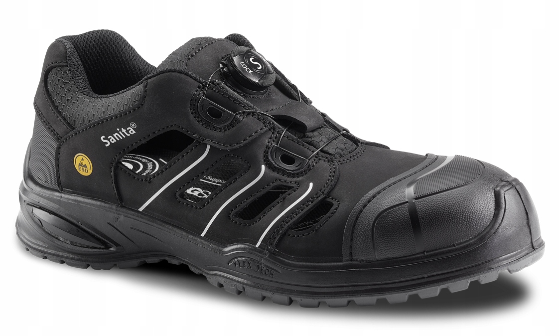 Sandały Buty Robocze Damskie Bhp S1P Esd Src Sanita Premium Boa Roz. 40