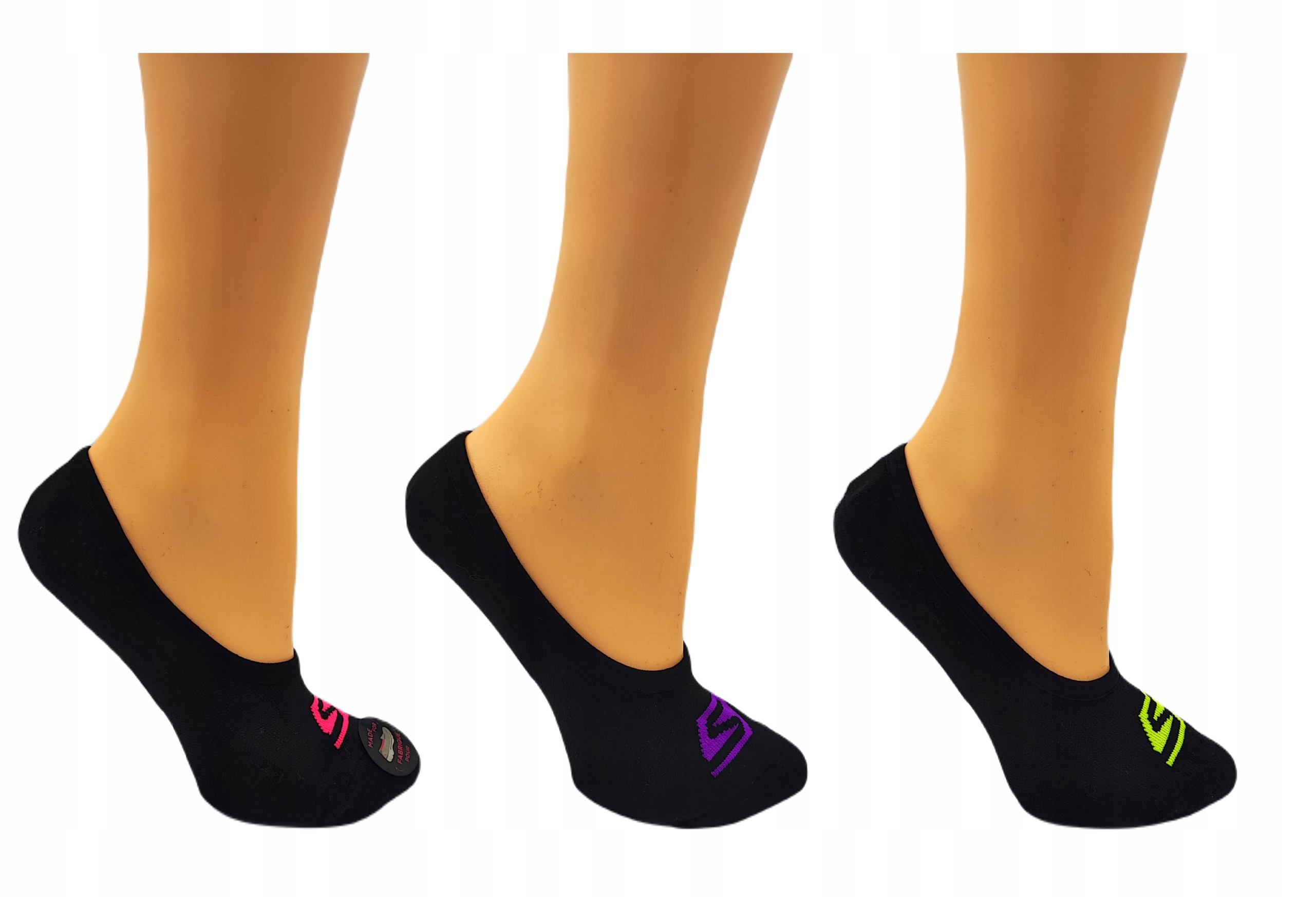 

Skechers Damskie Skarpetki Stopki Kolorowe 39-41