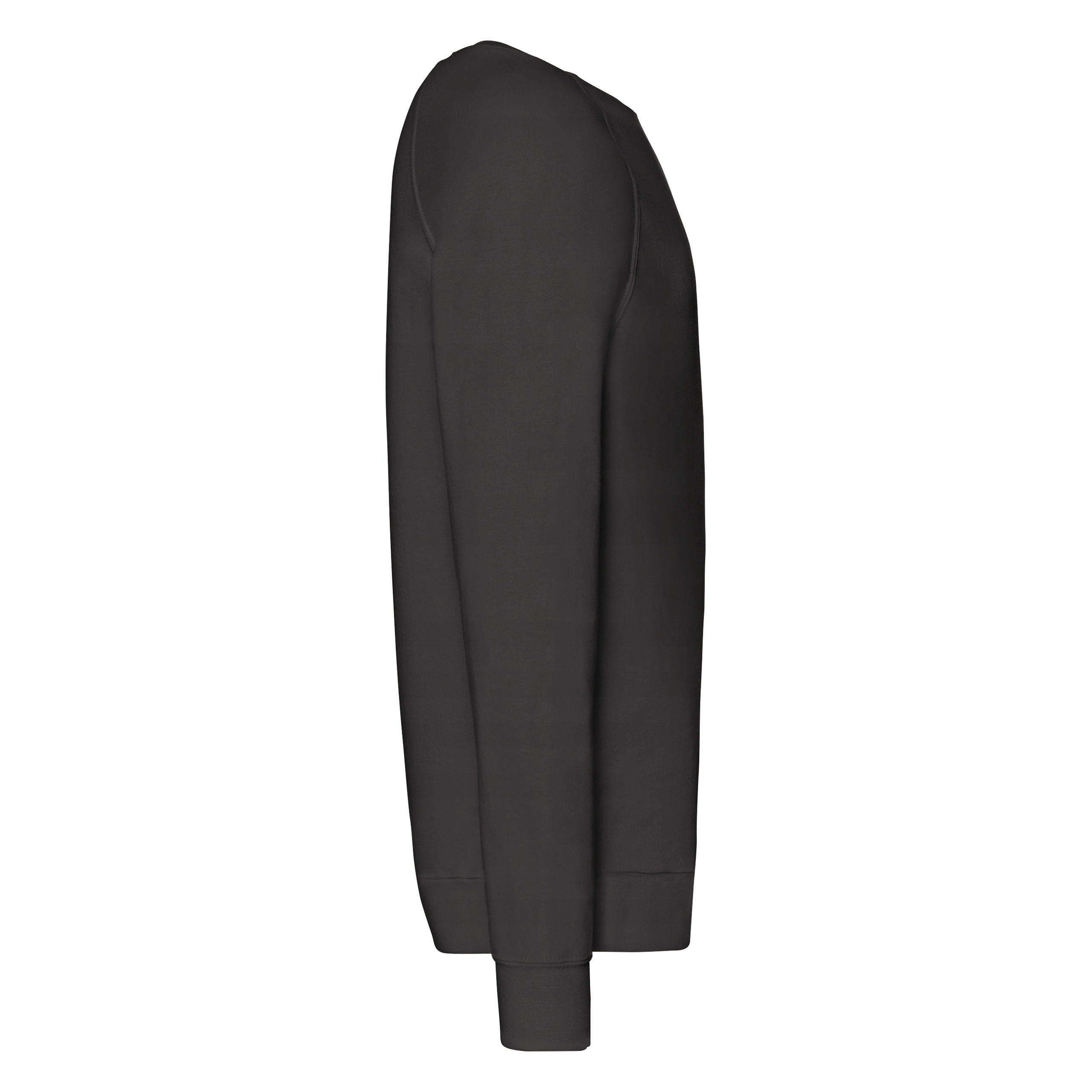 BLUZA FRUIT OF THE LOOM LEKKA Raglan Black L Model Raglan Sweat