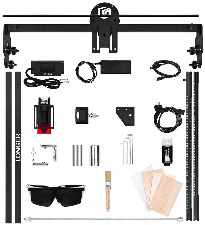 Grawer/wycinarka laserowa LONGER 60W Plotery cięcia offline ploter tnący EAN (GTIN) 7841893872175