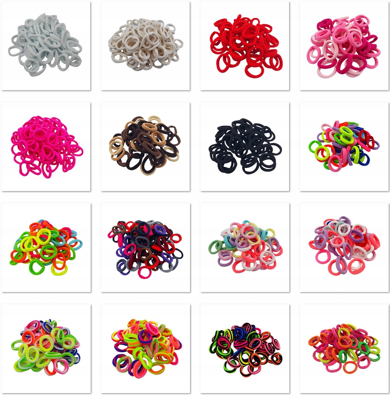 (aurora) G73a GUMKI frotki, 50 szt, BRĄZOWE MIX Marka Inna marka