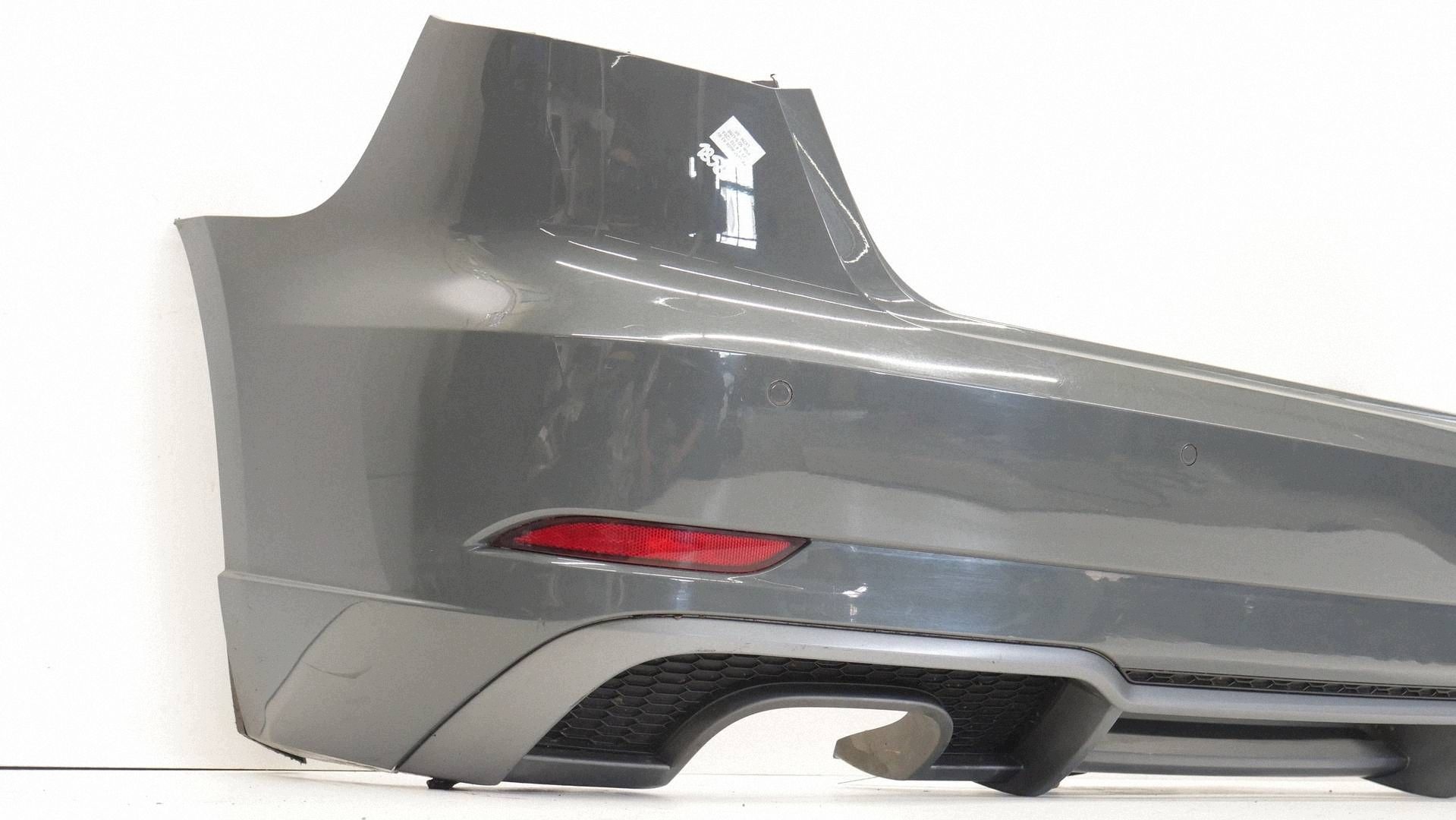 bumper rear part rear complete original 4 PDC AUDI A3 8V S LINE LIFT