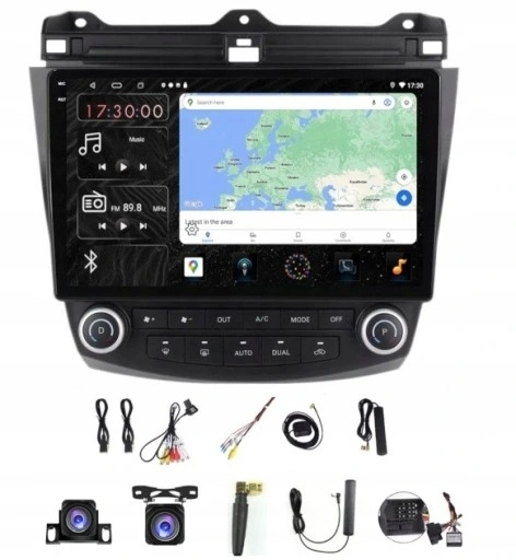 Rádio Navigácia Carplay Gps Android Honda Accord 2002-08 6GB 128GB Sim