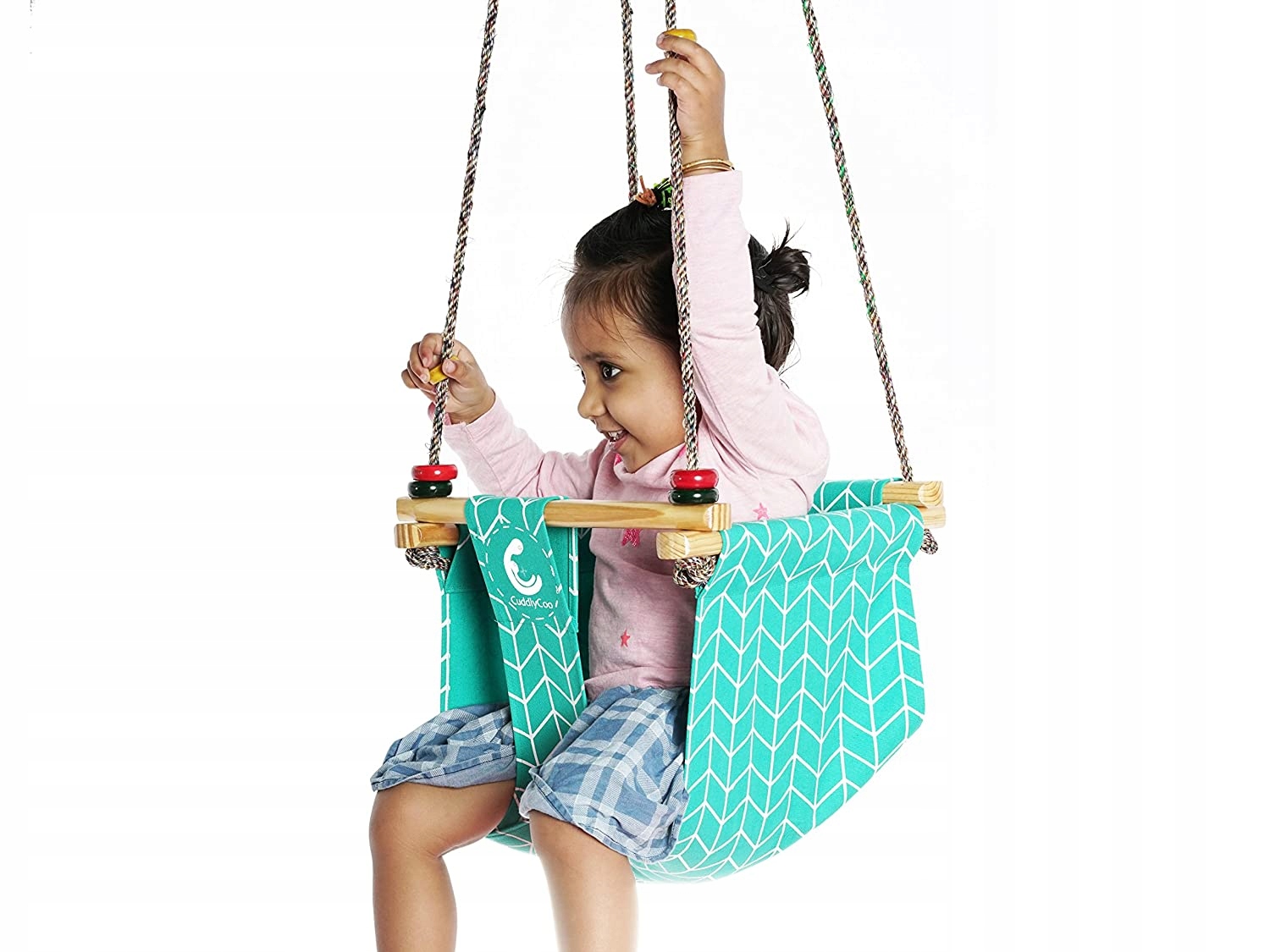 HUŚTAWKA DLA DZIECI DO 25KG + 2 PODUSZKI GRATIS Marka inna