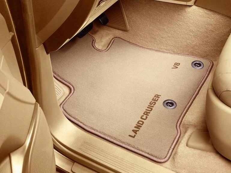 Toyota Land Cruiser Originálne velúrové koberčeky komplet PZ410-7935A-DN Oe