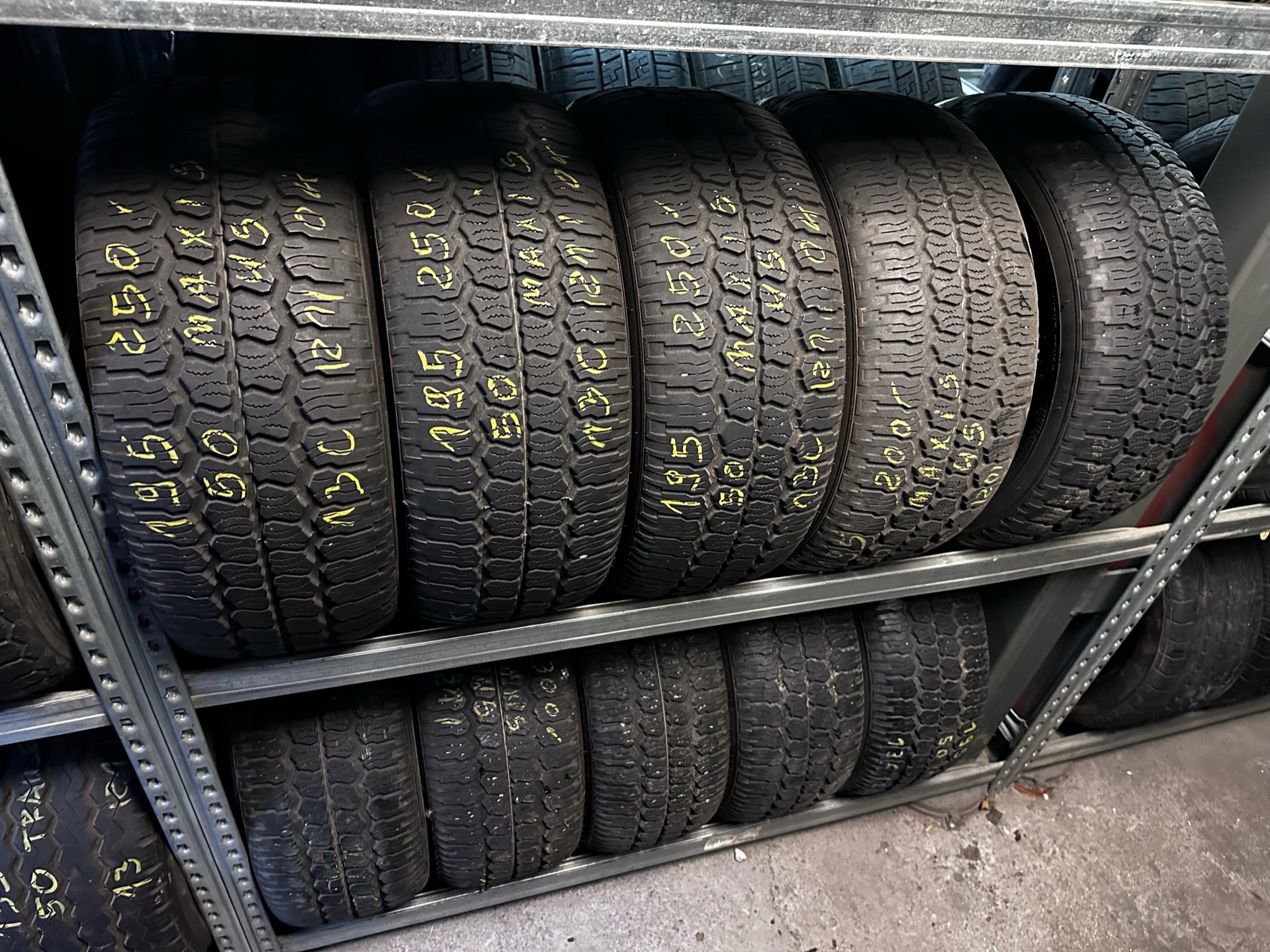 OPONA OPONY LAWETA 195/50R13C 104/101N M+S MAXXIS MA-LAS VANPRO AS MALAS Profil opony 50