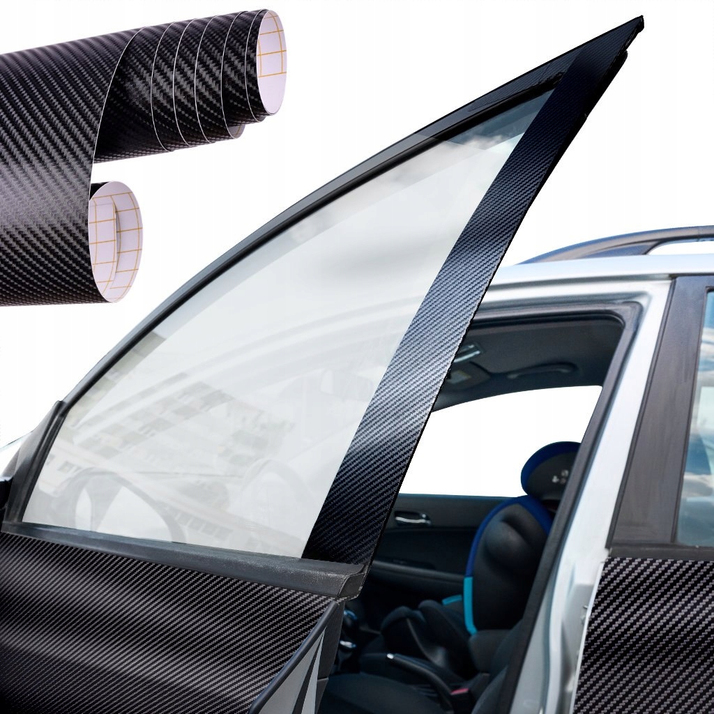 Fólia rolka carbon 4D čierna 1,52x30 m