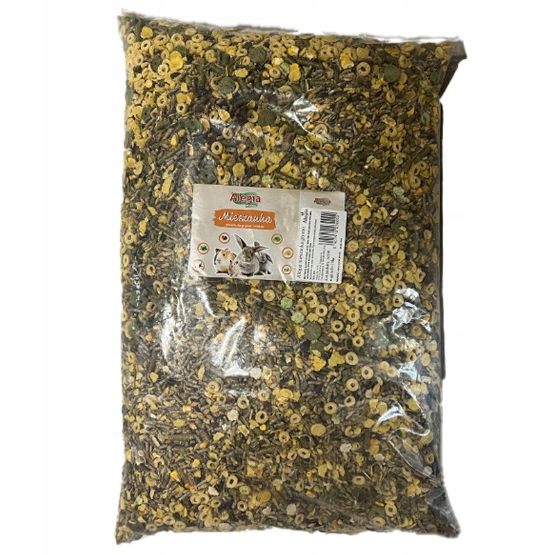 Alegia Směs 10 kg – přírodní směs pro hlodavce a králíky /Alegia