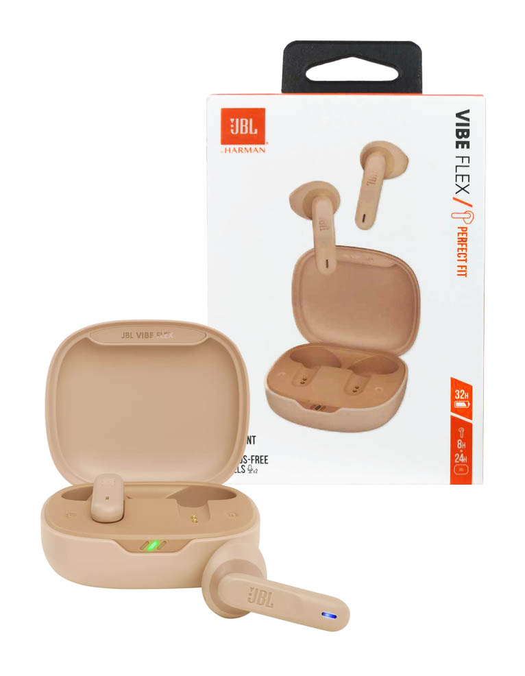 Jbl Vibe Flex Béžová Beige Bezdrôtové Slúchadlá Do Uší