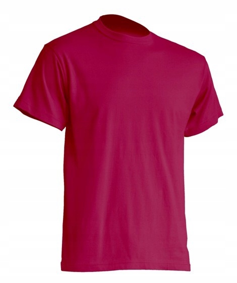 

T-shirt Męska koszulka Prm 190g malinowa Rp r. S