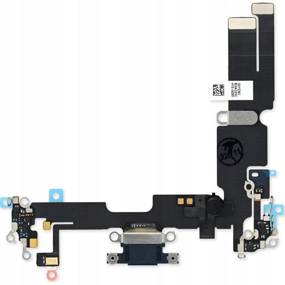 Konektor Nabíjecí Páska Dock Iphone 14 Plus Org Černá
