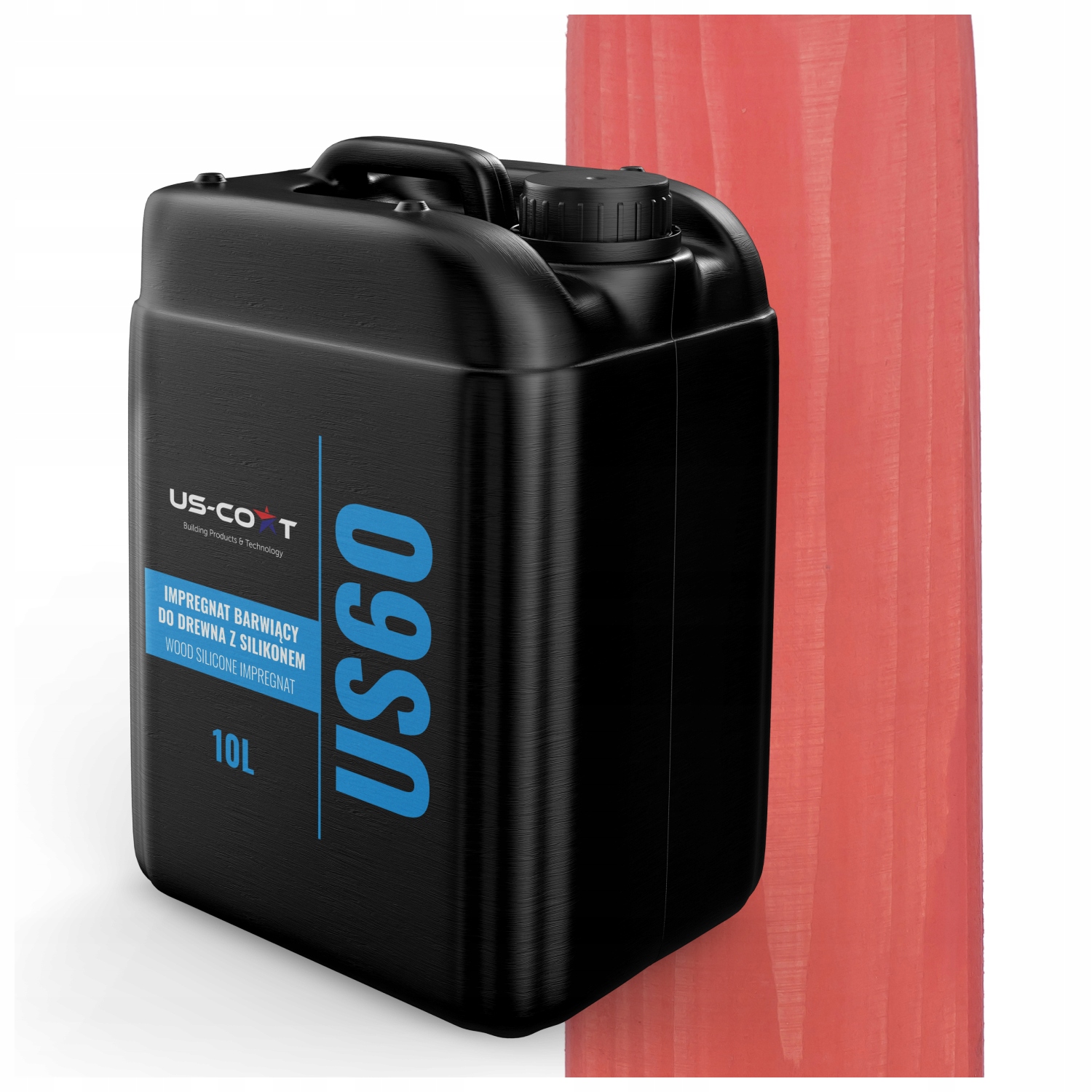 Dekoratívny Dekoračný Impregnátor Na Drevo So Silikónom 2v1 10L Púsová Farba